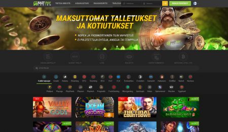 Fastpay casino etusivu