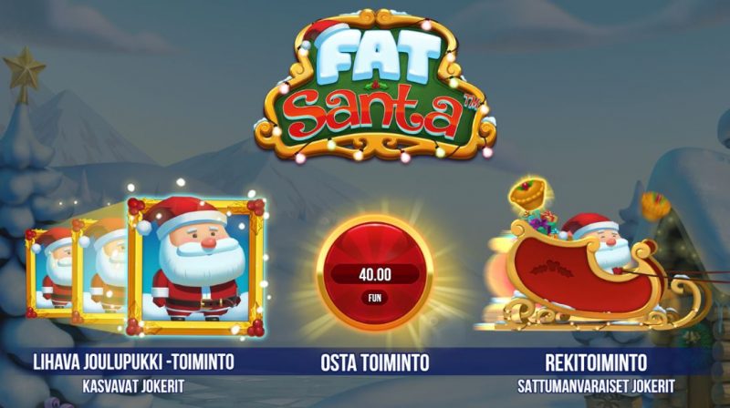 Fat Santa kolikkopeli
