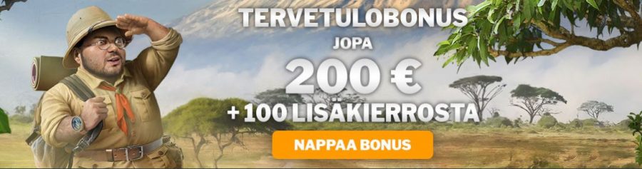 Jambo Casino tervetuliaisbonus