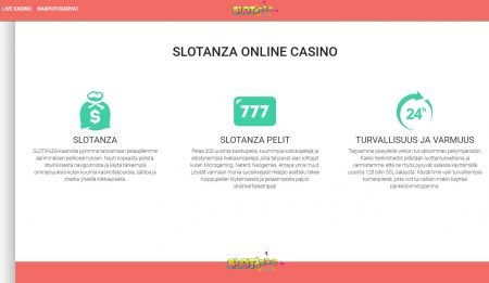 Slotanza casino tietoa