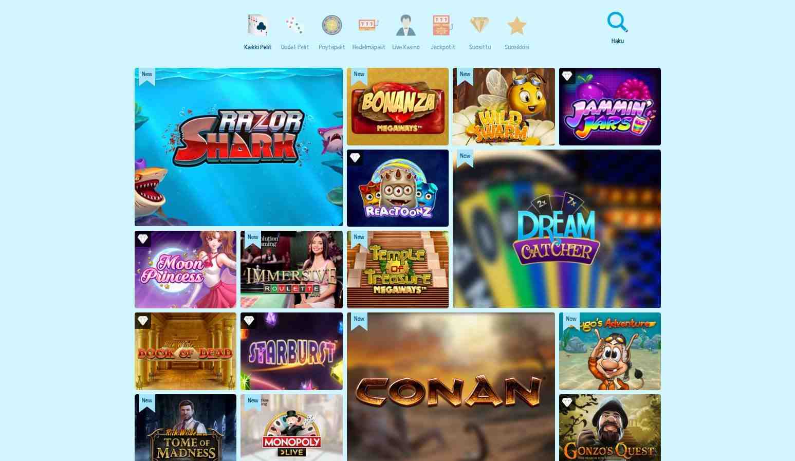 Craze Play Casino pelit