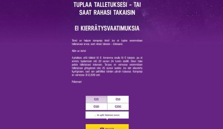 Lucky Casino tervetuliainen