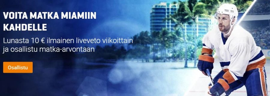 NordicBet voita matka Miamiin