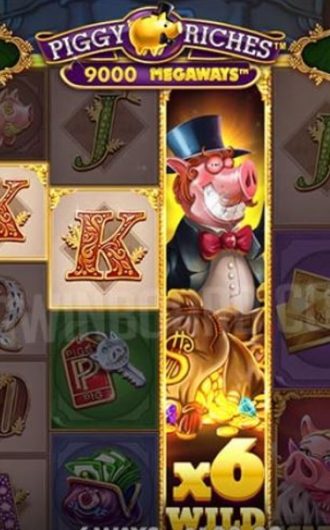 Piggy Riches megaways on kiehtova peli