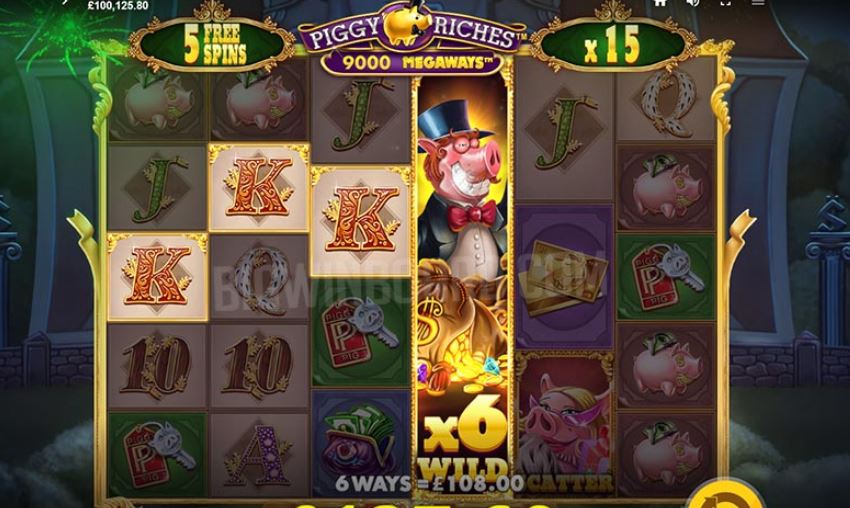 Piggy riches megaways wild