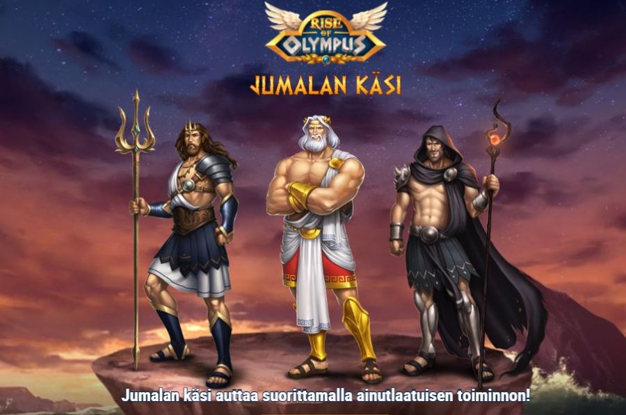 Rise of olympus Jumalan käsi