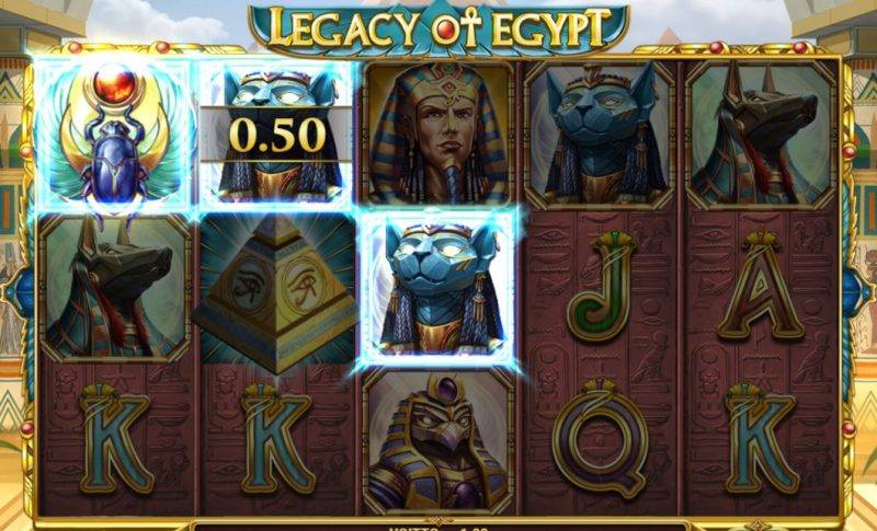 Legacy of Egypt voittoyhdistelmä