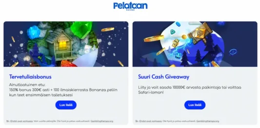 Pelataan Kasinon tarjoukset
