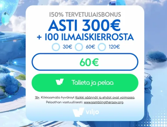 Pelataan on Viljo pikakasino