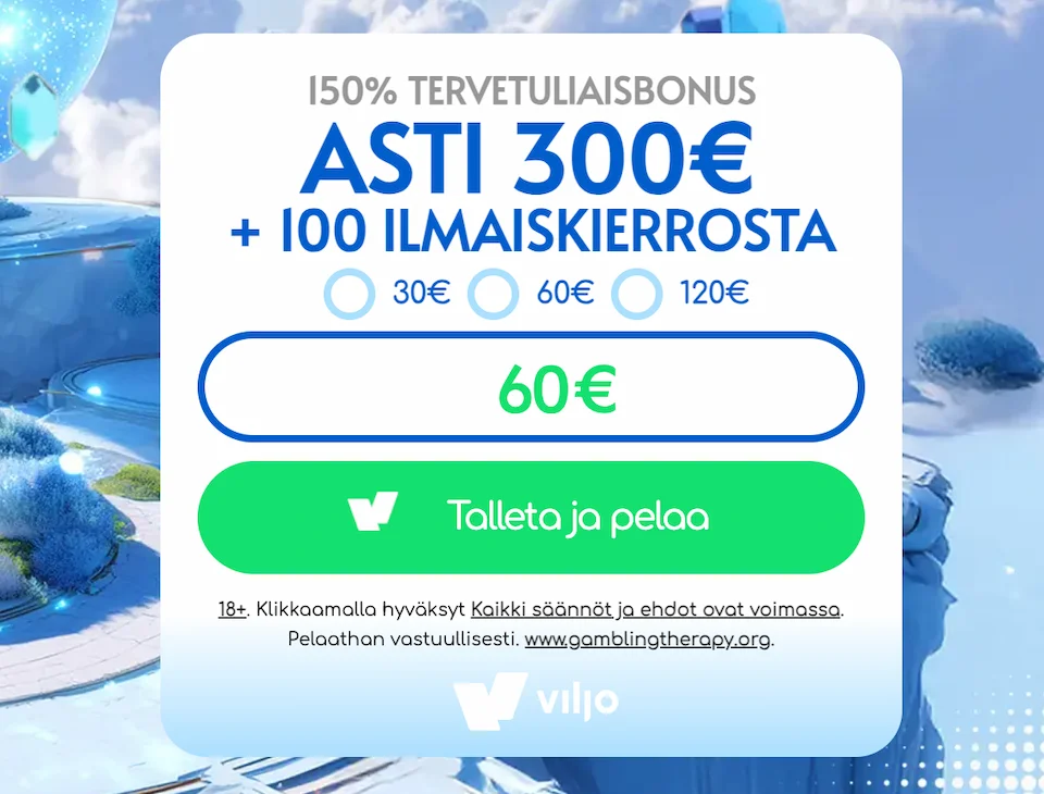 Pelataan on Viljo pikakasino