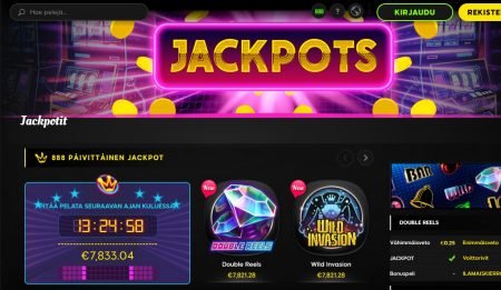 888 Casino jackpotit