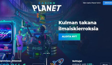 Casino Planet etusivu