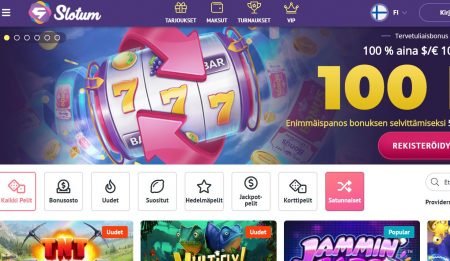 Slotum Casino bonus