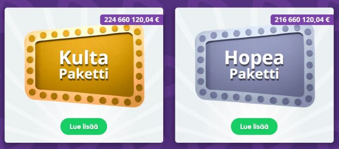 Speedy lotto kulta ja hopea