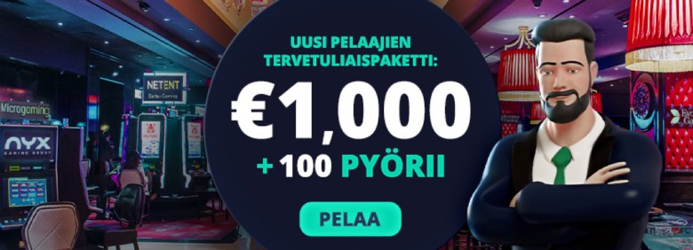 Jonny Jackpot tervetulobonus