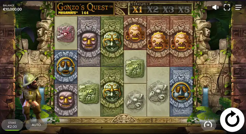 Gonzo's Quest Megawaysin peruspeli