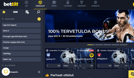 Betilt Casino etusivu