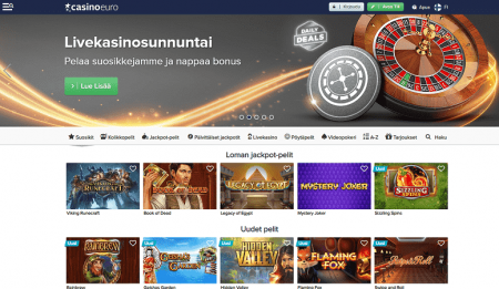 casinoeuro-casino pelivalikoima