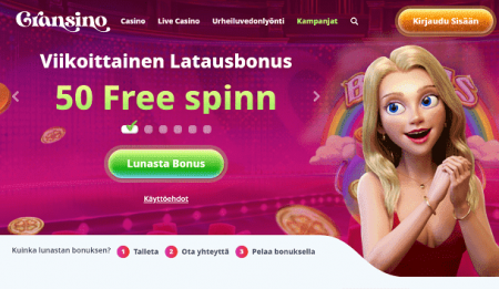 Gransino Casino bonus