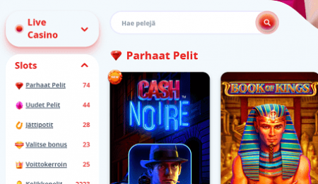 Gransino Casino pelivalikoima