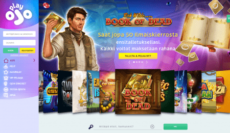 Playojo Casino etusivu