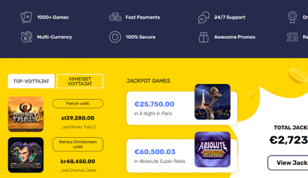 InstantPay Casino jackpotit