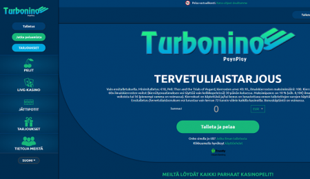 Turbonino Casino etusivu