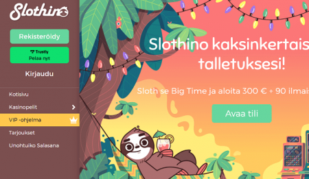 Slothino Casino bonus