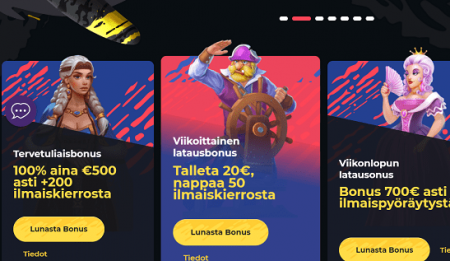 Boomerang Casino kampanjat