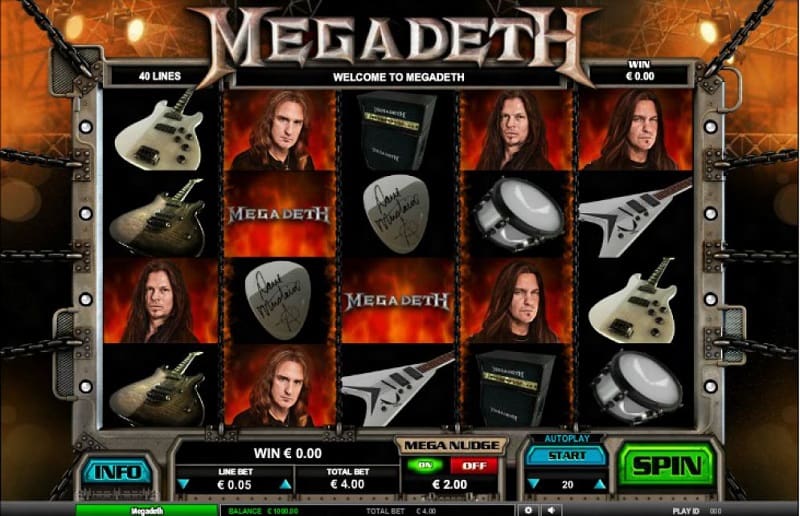 Megadeth kolikkopeli