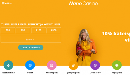 Nano Casino bonus