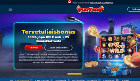 Playtoro Casino bonus