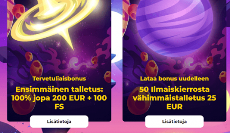 Cosmic Slot Casino kampanjat