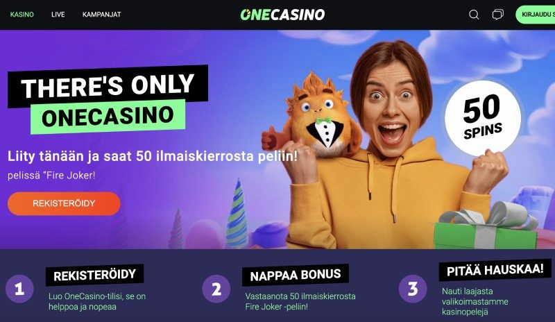 One Casino etusivu
