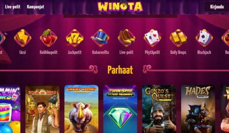 Winota Casino kolikkopelit