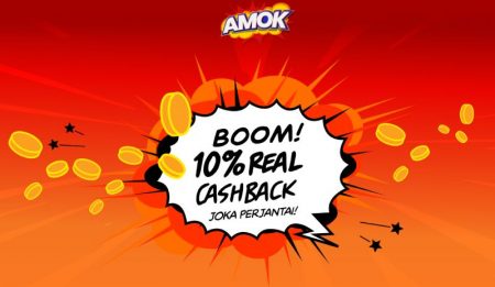 Amok Casino cashback