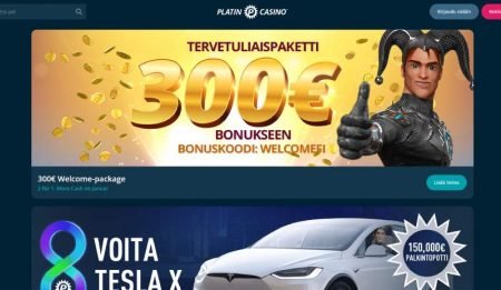 Platin Casino tarjoukset