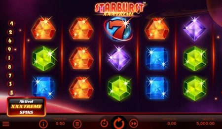 Starburst xxxtreme peruspeli