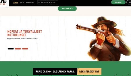 Rapid Casino nopeat kotiutukset