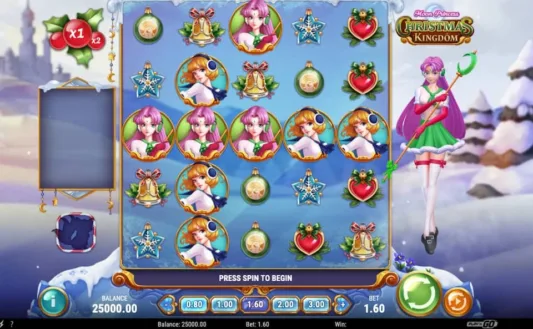 Moon Princess Christmas Kingdom kolikkopeli