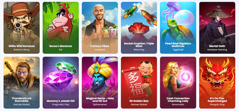 Winnerz Casinon kolikkopelit