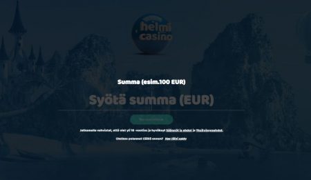 Helmi Casino talletus