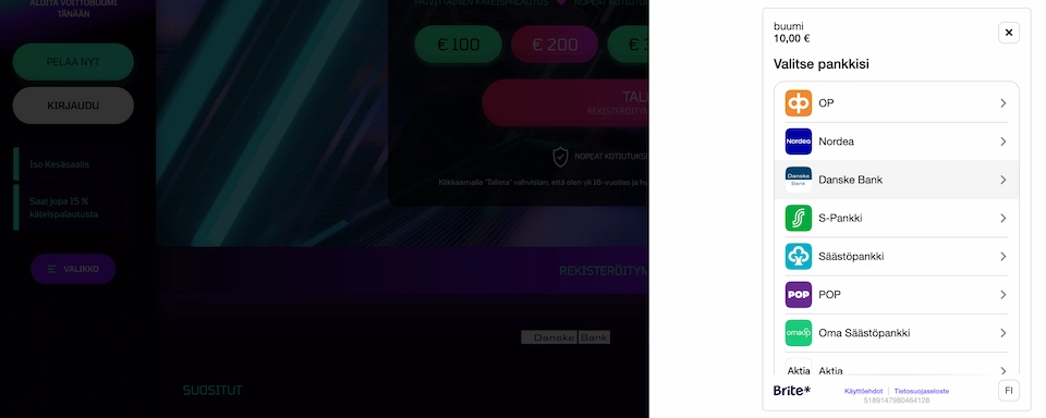Buumi Casino pay n play talletus