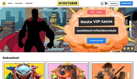WInstoria Casino VIP-tasot