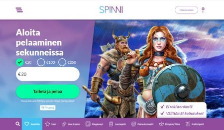 Spinni Casino etusivu