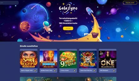 Galaxyno Casino etusivu