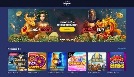 Galaxyno Casino kolikkopelit