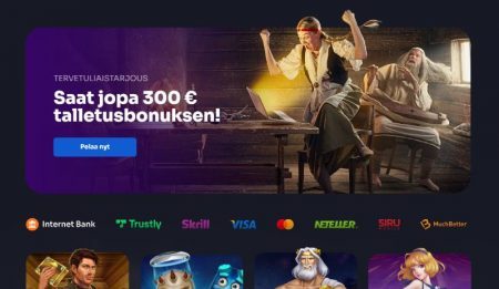 JustWOW Casino etusivu