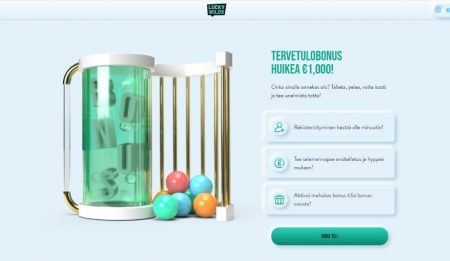 Lucky Spins Casino tervetulobonus