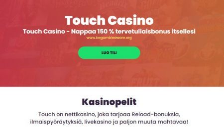 Touch Casino etusivu